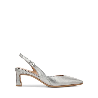 Premium DaLary Leather Slingback Pumps