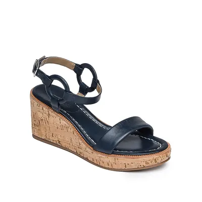 Kennedy Leather Wedge