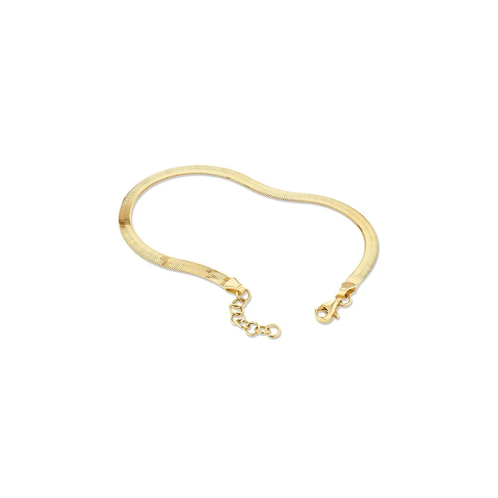 25cm Multistrand Bolo Bracelet in 10kt Yellow Gold