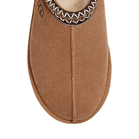 Tasman Leather & Sheepskin-Lined Slippers