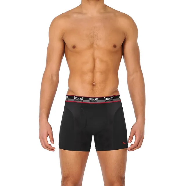 2 Pk Nylon Boxer Brief With Mesh