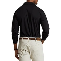 Big & Tall Signature Long-Sleeve Polo Shirt