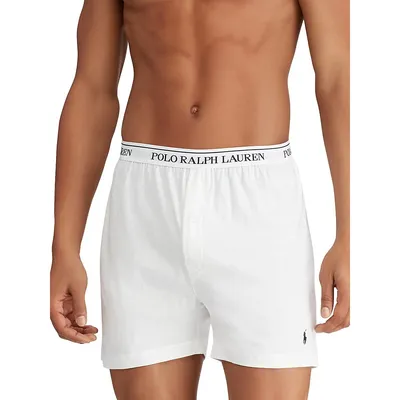 Polo Ralph Lauren Classic-Fit Knit Cotton Boxers | Metropolis at Metrotown