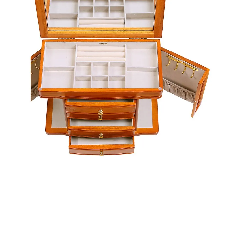 Mele and Co Josephine Wooden Jewellery Box Southcentre Mall