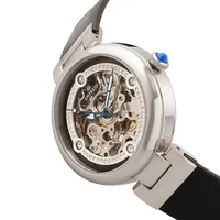 Adelaide Automatic Skeleton Leather-band Watch