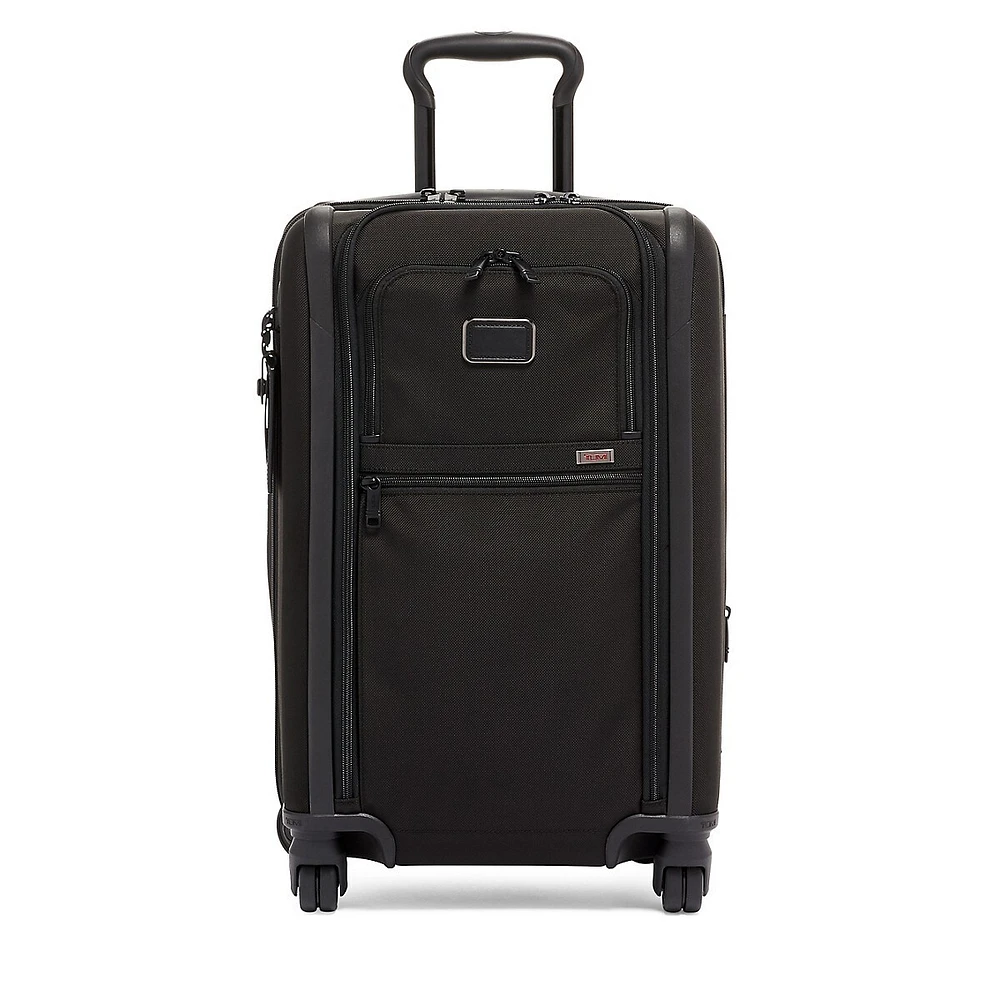 Alpha 22-Inch International Dual Access Four-Wheel Suitcase