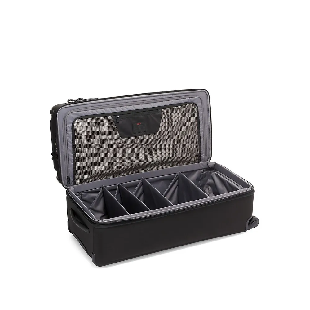 Grande valise à quatre roulettes Alpha, 86 cm