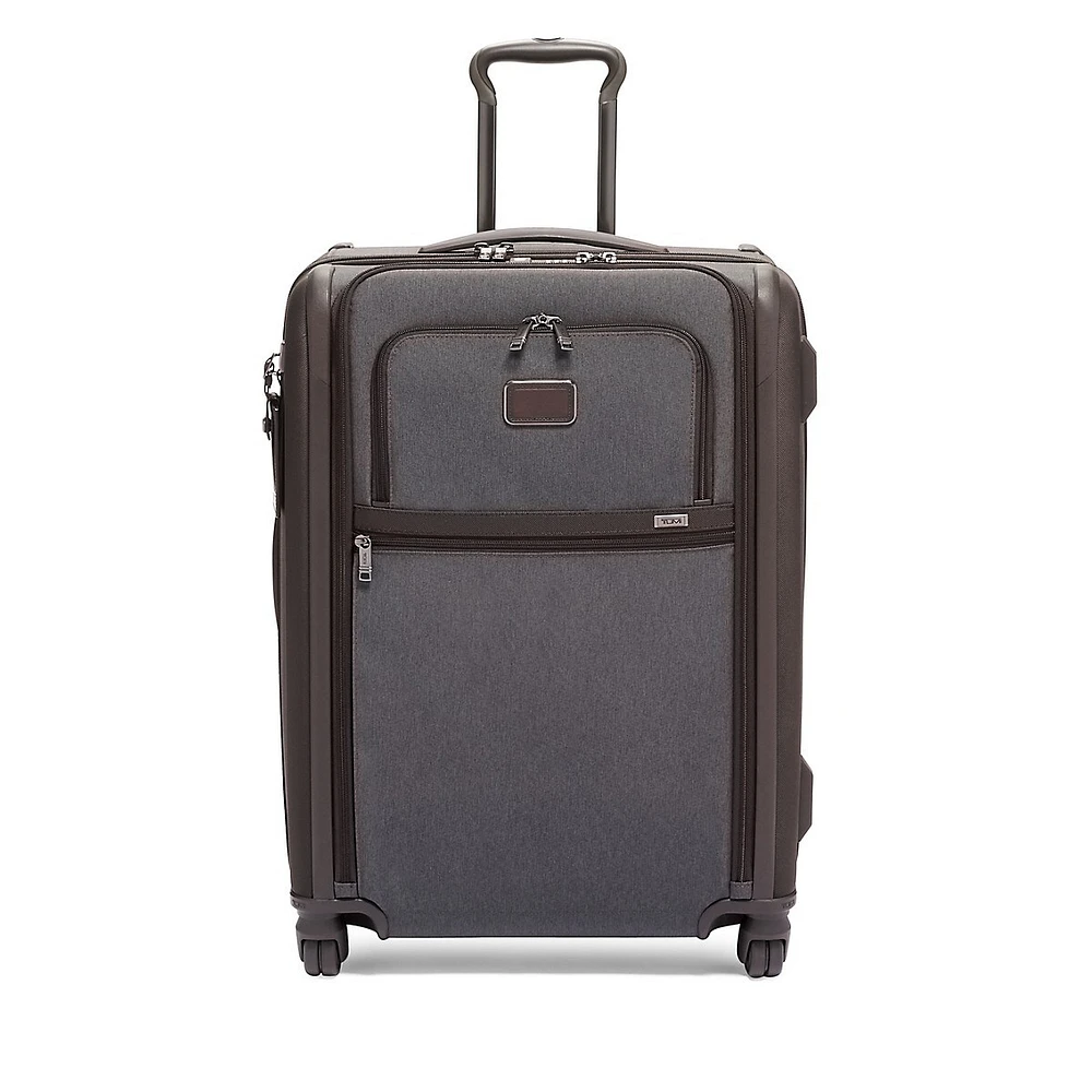 Valise extensible à quatre roulettes Alpha, 66 cm