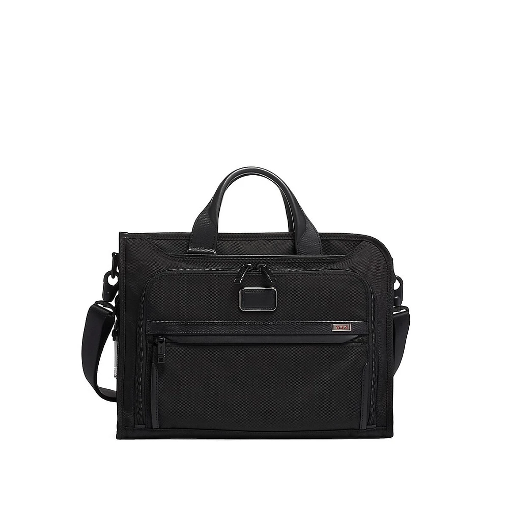 Alpha Slim Deluxe Briefcase