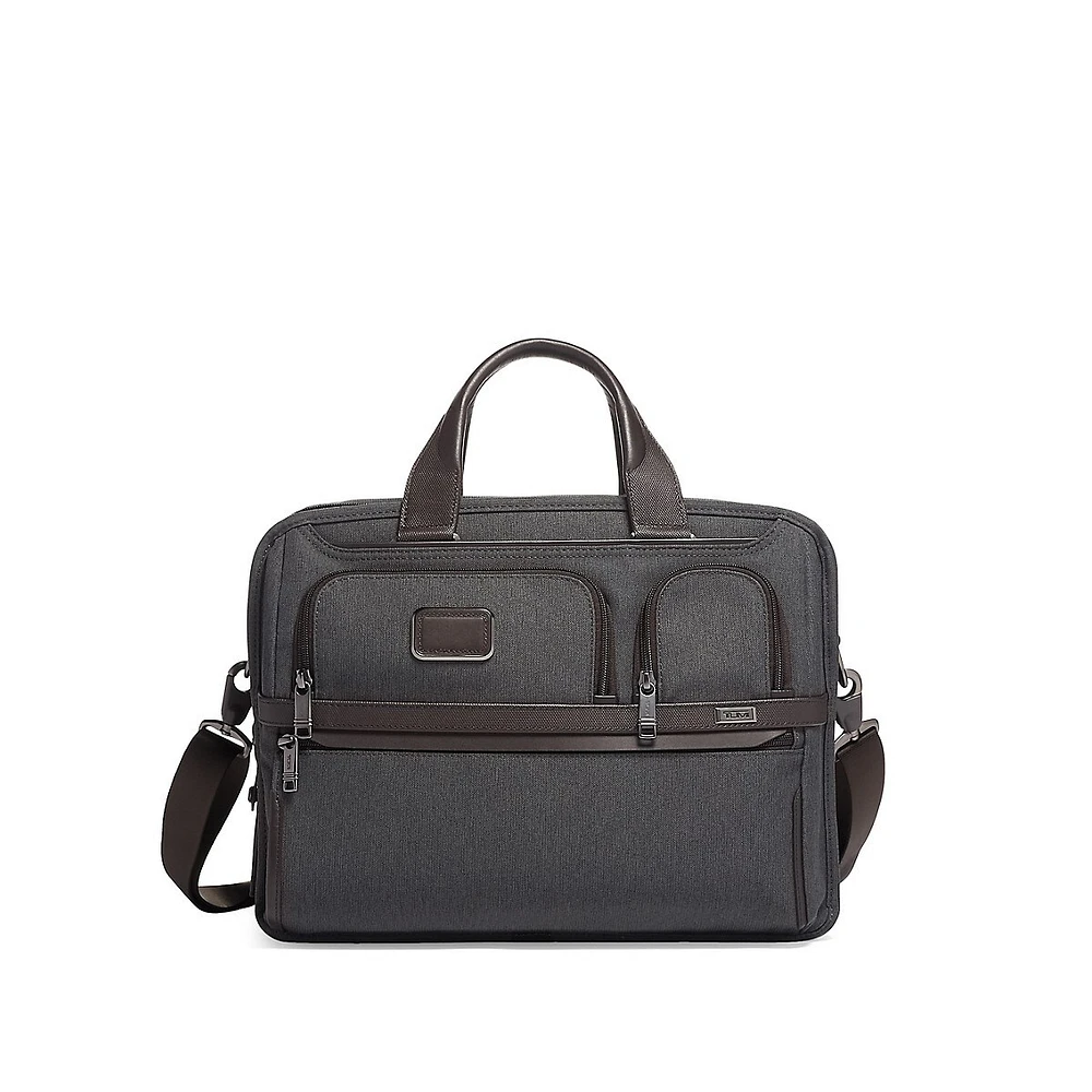 Alpha Expandable Laptop Briefcase