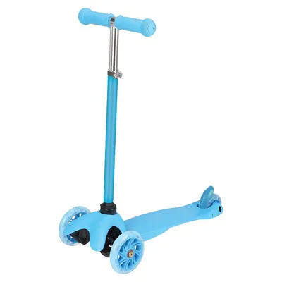 3-Wheel Mini-Scooter With LED Wheels