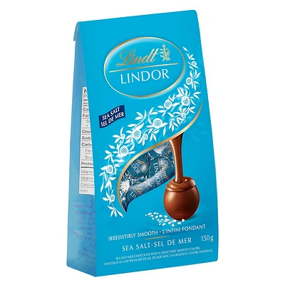 Truffes au chocolat au lait et sel marin Lindor