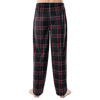 Pantalon de pyjama en molleton soyeux à carreaux
