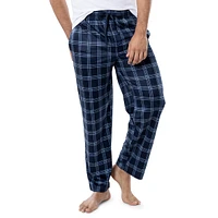 Pantalon de pyjama en molleton soyeux à carreaux