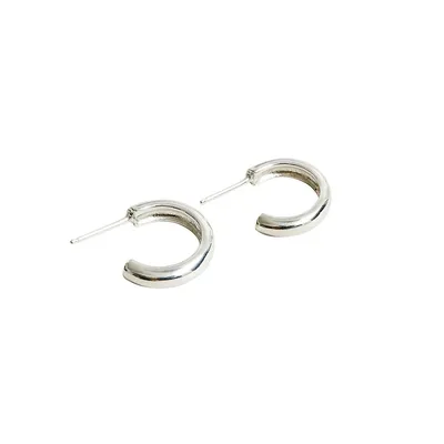 Core Abbie Sterling Silver Hoop Earrings