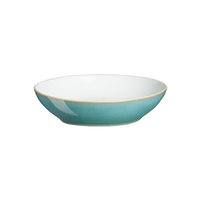 Azure Stoneware Individual Pasta Bowl