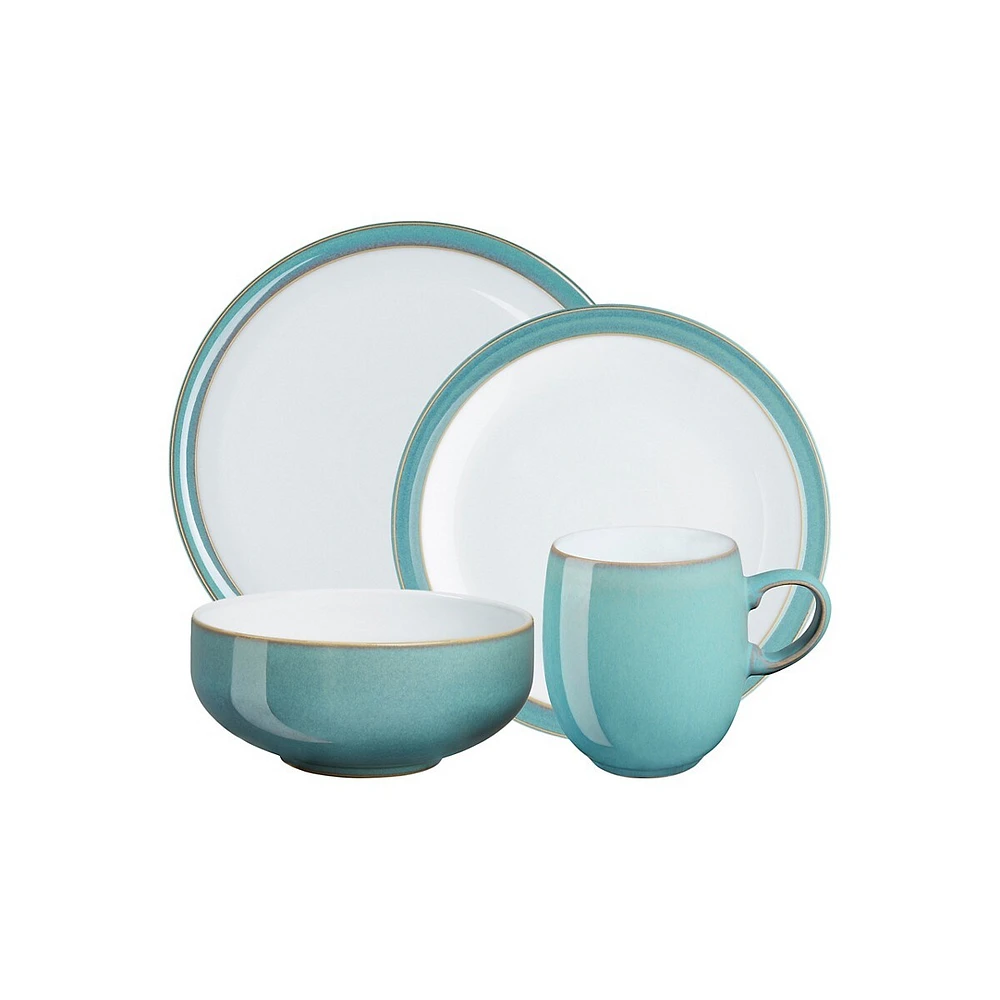 Azure 4-Piece Dinnerware Set