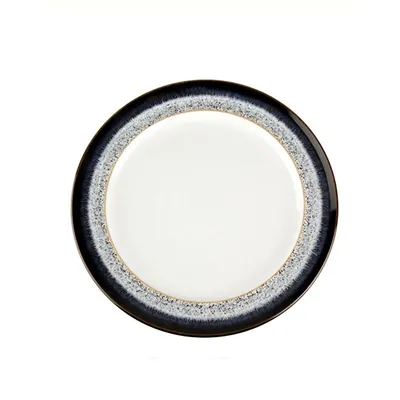 Halo With Ribbon Stoneware Dinner Plate
