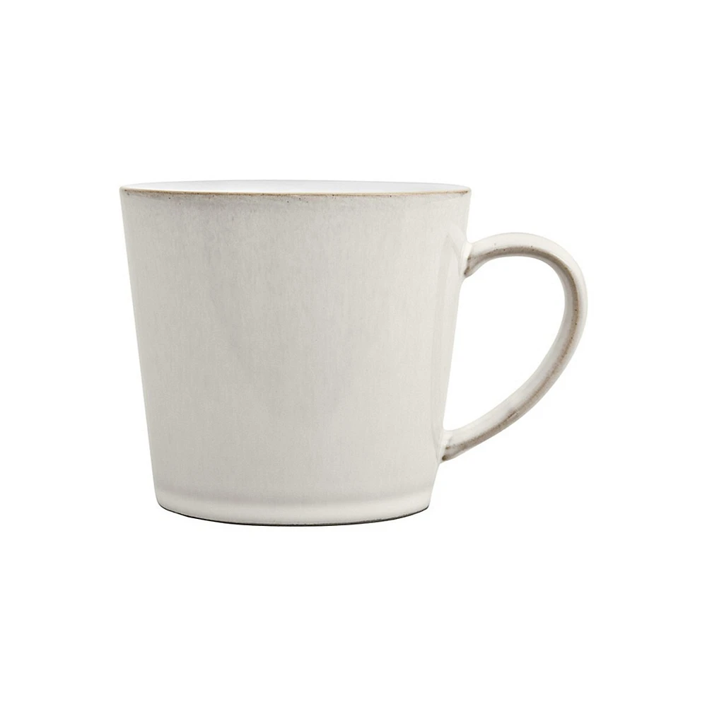 Natural Canvas Stoneware Large Mug