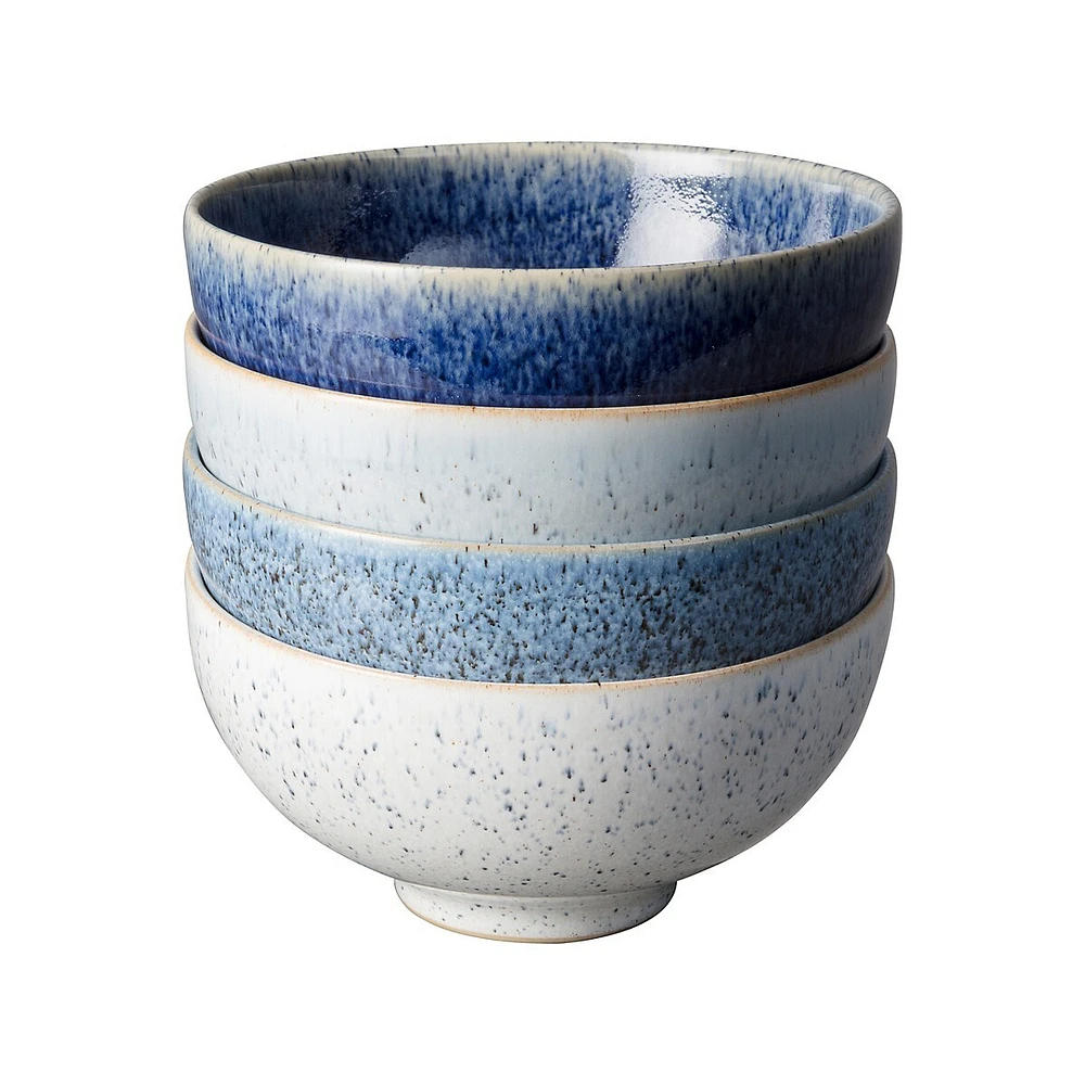 Studio Blue 4-Piece Rice Bowl Set