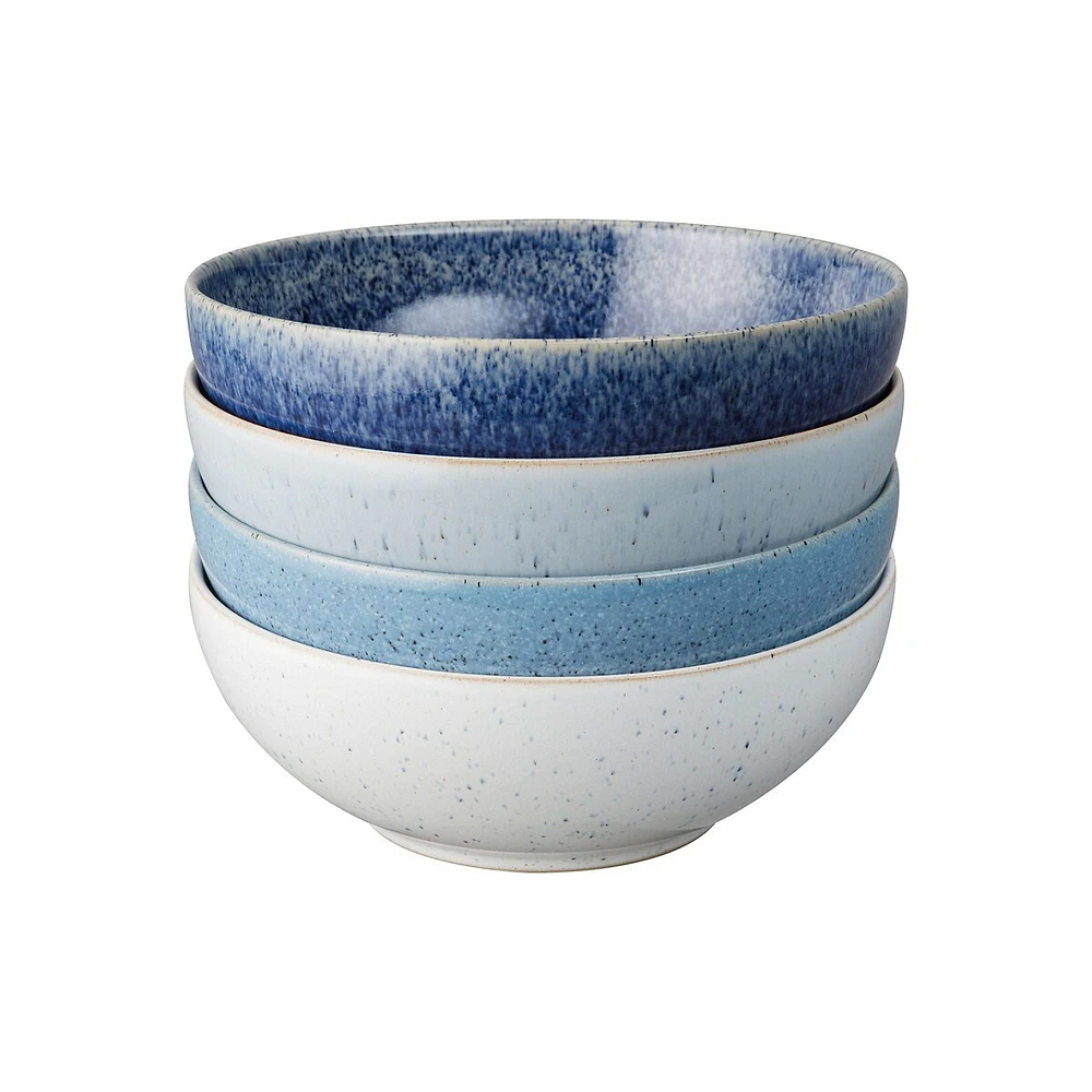 Studio Blue 4-Piece Cereal Bowl Set