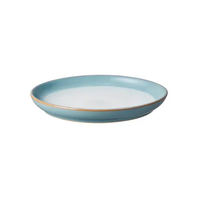 Azure Stoneware Coupe Salad Plate
