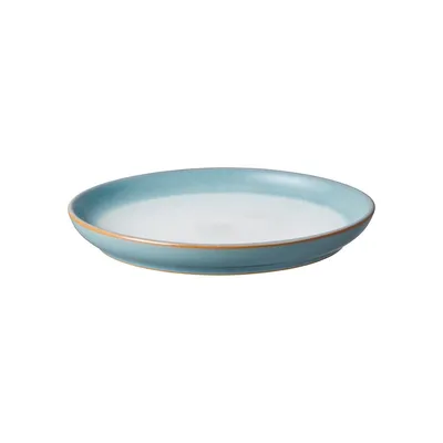 Azure Stoneware Coupe Tea Plate