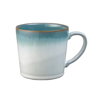 Azure Stoneware Coupe Mug