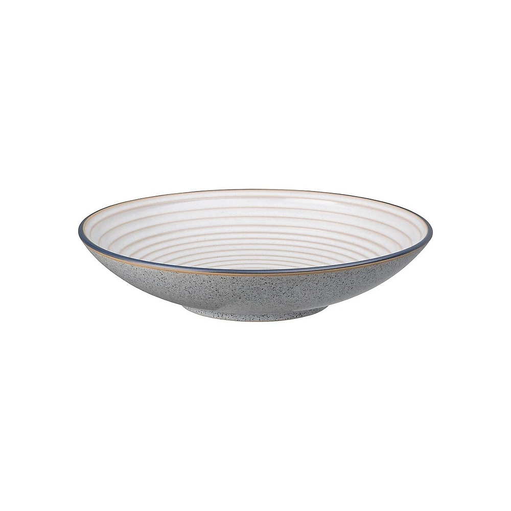 Studio Grey Ridged Stoneware Bowl