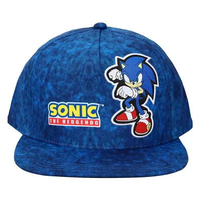 Sega Sonic The Hedgehog Logo Kids Snapback Hat