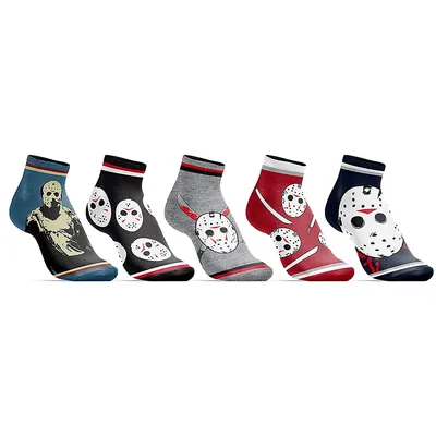 Friday The 13th Womens 5 Pack Socks
