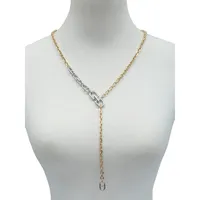 Higher Elevation Two-Tone Y-Necklace