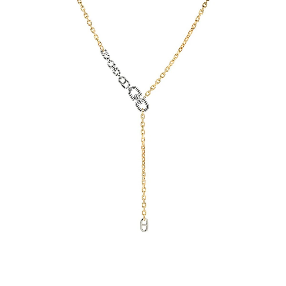 Higher Elevation Two-Tone Y-Necklace