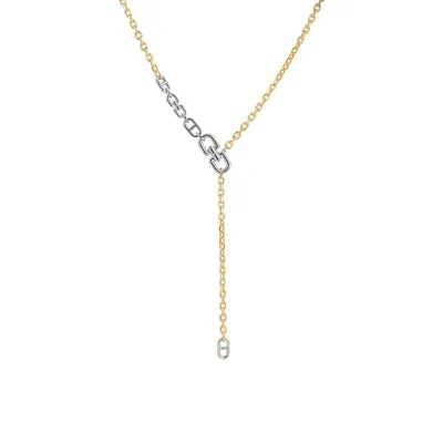 Higher Elevation Two-Tone Y-Necklace
