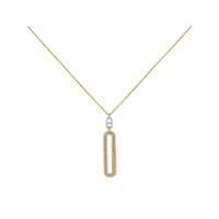 Higher Elevation Two-Tone Pendant Necklace