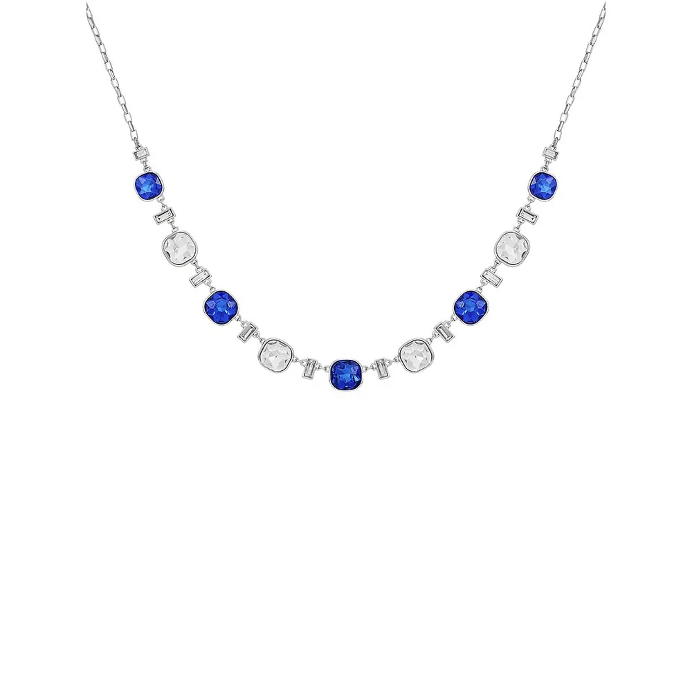 Sparkle In Blue Statement Necklace
