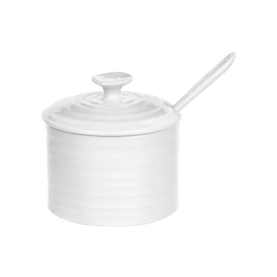 Condiment Pot with Spoon