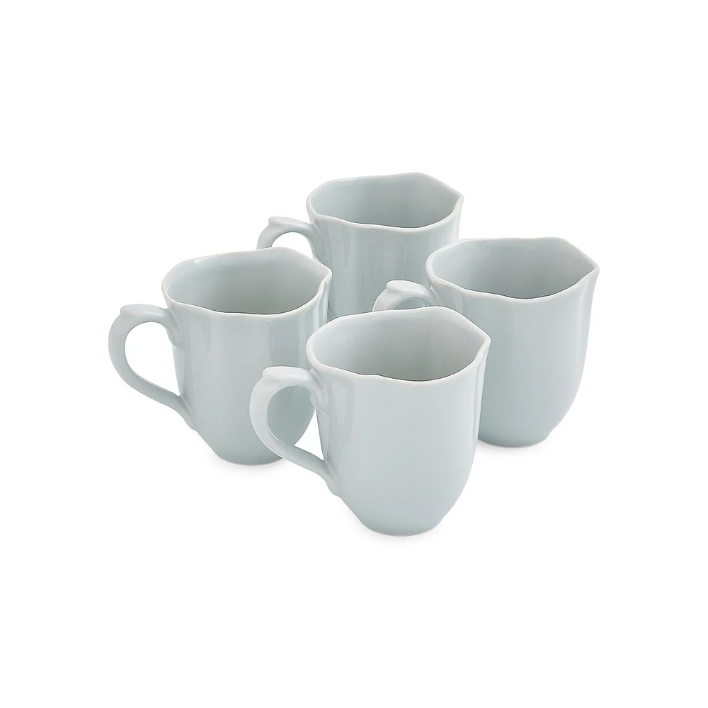 Ensemble de tasses Floret, quatre pièces