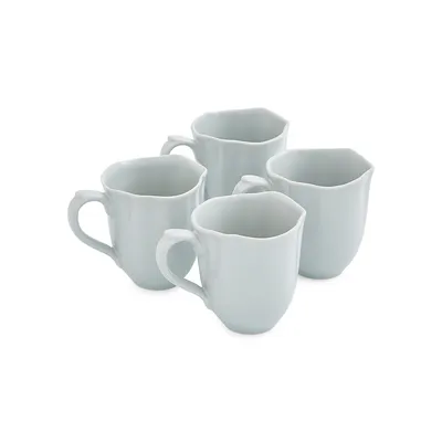 4-Piece Floret Mug Set