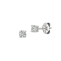 0.50 ct. t.w. Brilliant Cut Cubic Zirconia Stud Earring