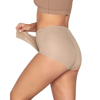 Firm Compression Postpartum Panty With Adjustable Belly Wrap