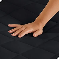 Quilted Fitted Mattress Pad - Cooling Topper Hypoallergenic Down Alternative Fiberfill