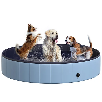 Folding Dog Bath Pool Pet Swimming Pool, Green