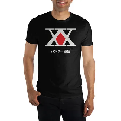 Hunter X Symbol Kanji Black T-shirt