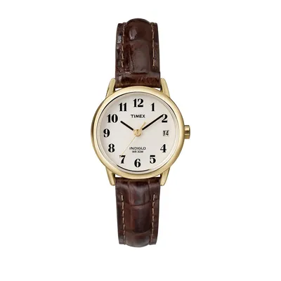 Easy Reader Brown Leather Strap Watch T20071NG