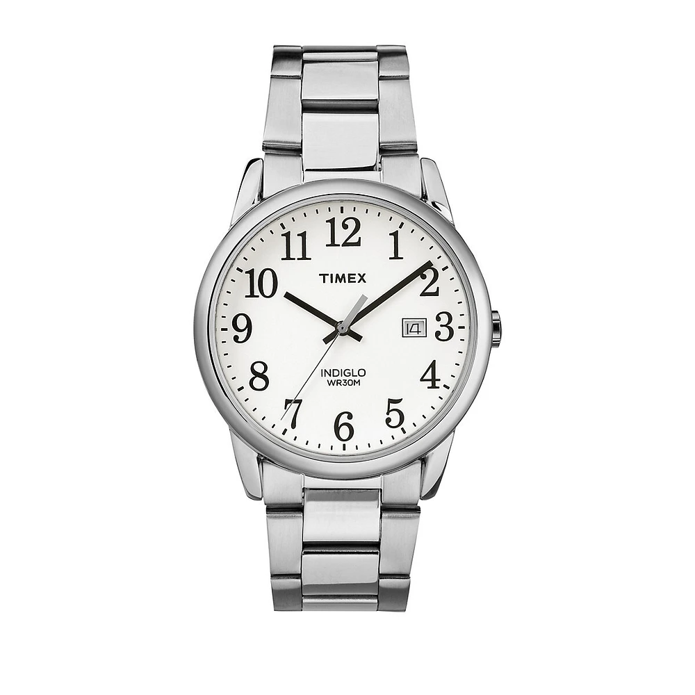 Analog White Dial Stainless Steel Bracelet Watch TW2R23300NG