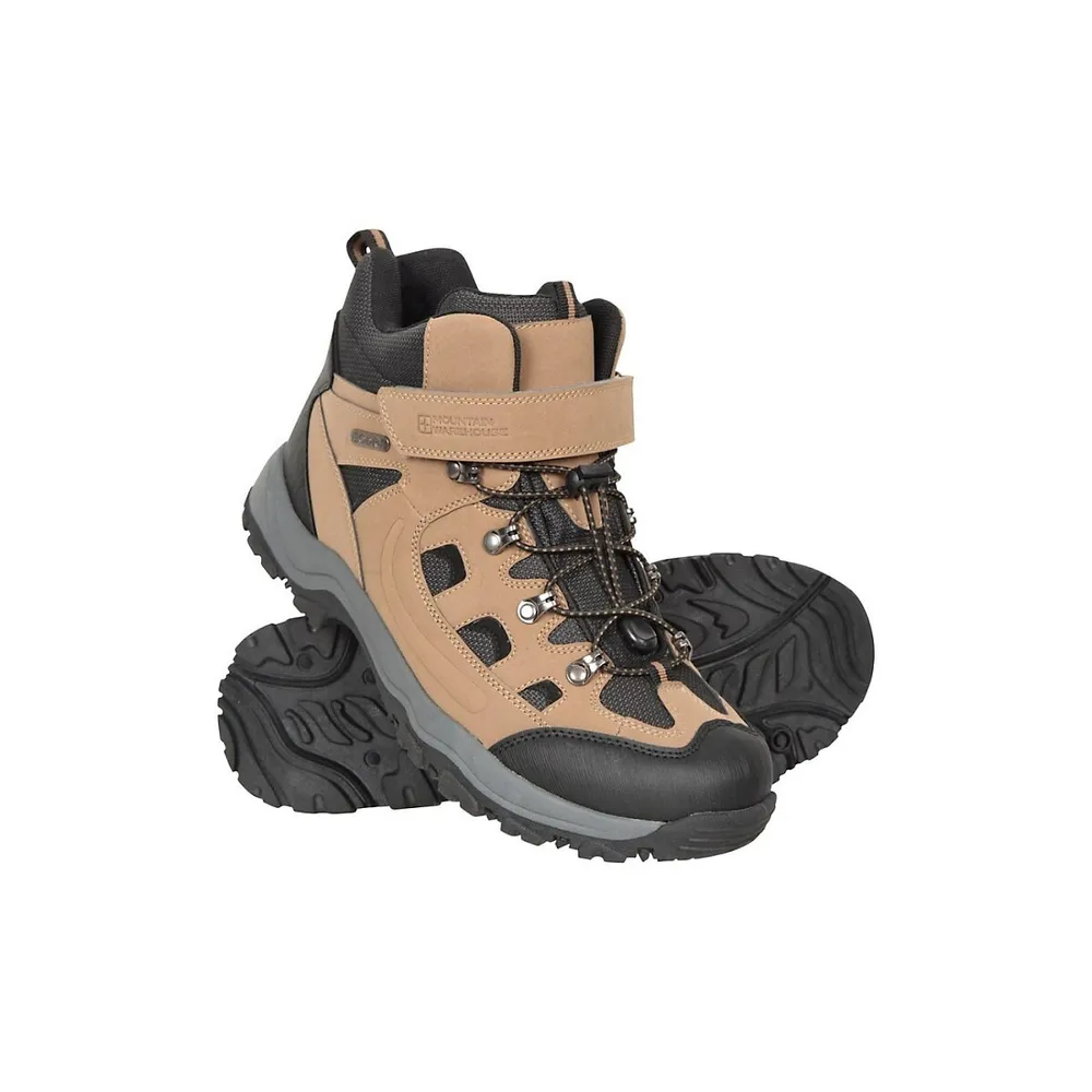 Mens Adventurer Adaptive Faux Suede Waterproof Boots