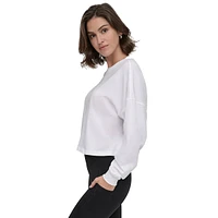 Long-Sleeve Drop-Shoulder T-Shirt