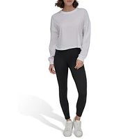 Long-Sleeve Drop-Shoulder T-Shirt