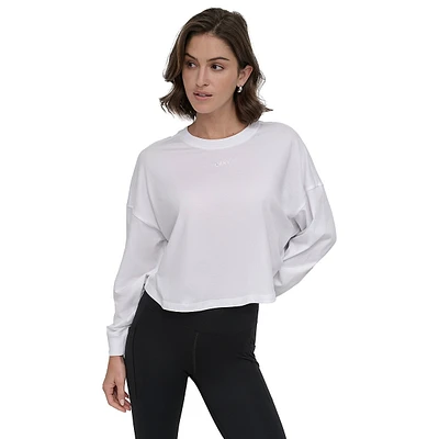 Long-Sleeve Drop-Shoulder T-Shirt